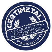 Certimetal logo CALIP Competences logo Certimetal CALIP Competences